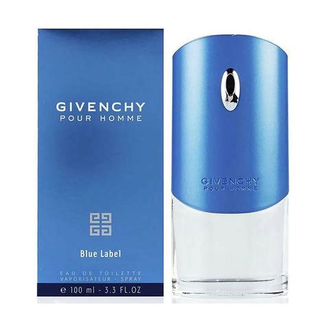 givenchy cologne blue label|givenchy blue label for men.